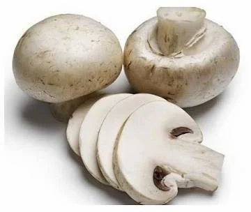 Fresh Button Mushrooms, Quality Available : A Grade