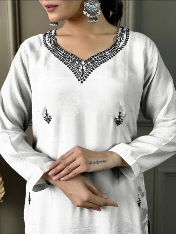 Applique Work Kurti