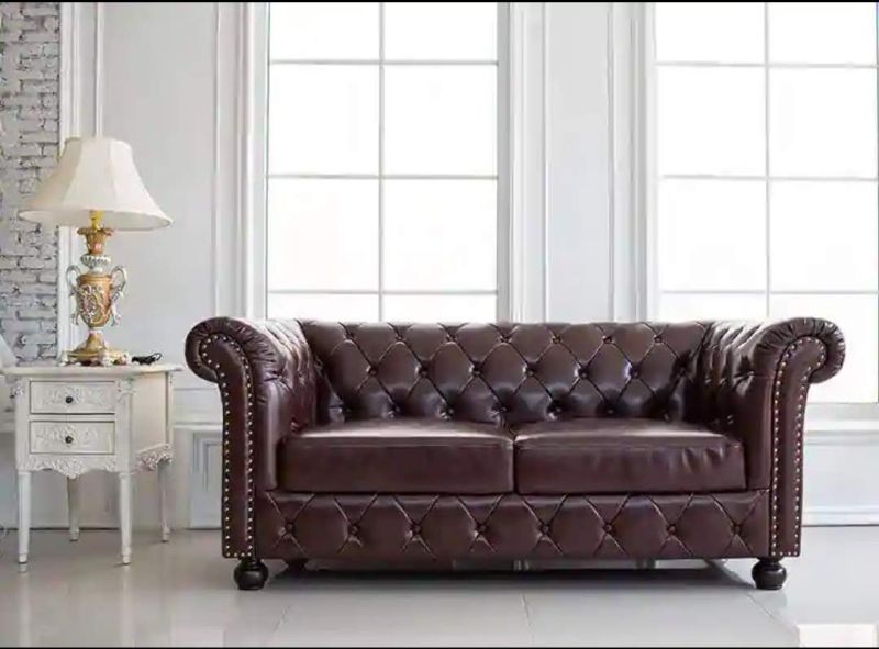 3 Seater Leather Sofa for In Living Room
