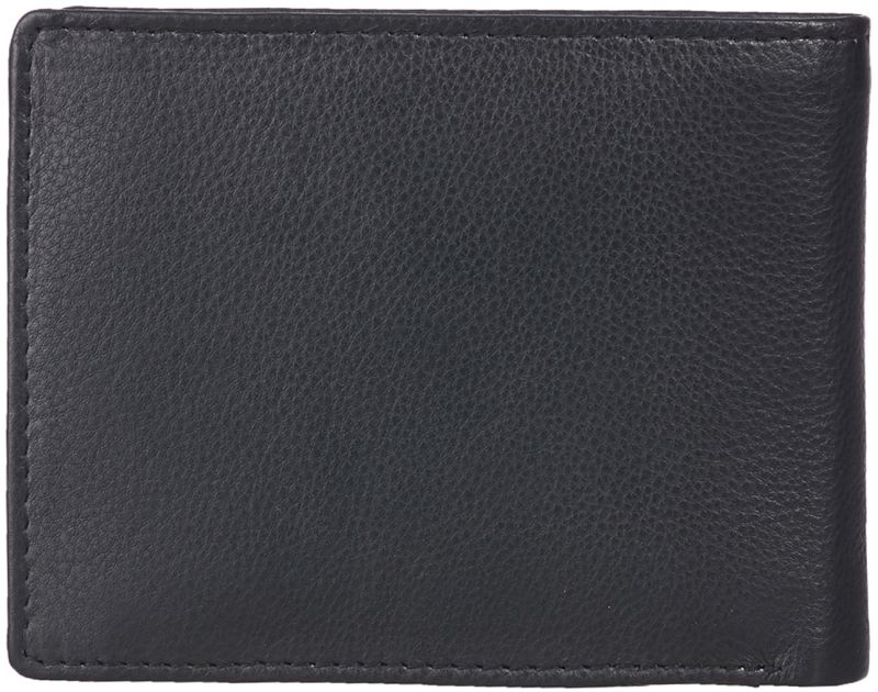 Kara Men Bifold Black Genuine Leather Wallets