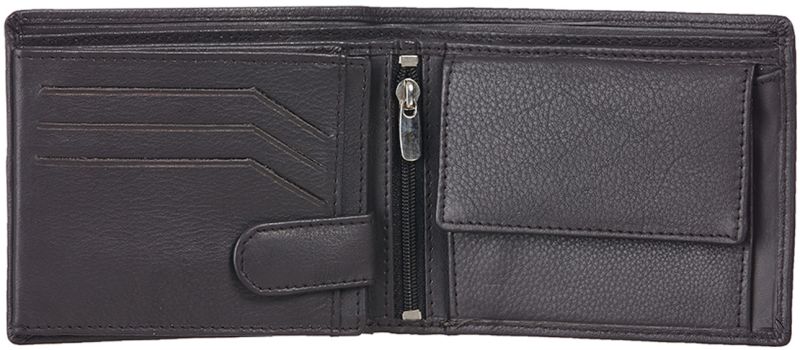 Kara Brown Bifold Men Leather Wallet