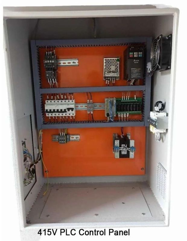 Mild Steel 415V PLC Control Panel