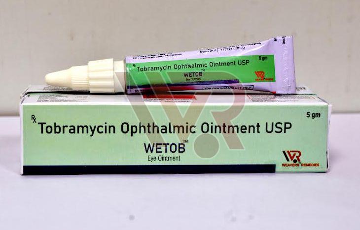 Wetob Eye Ointment, Packaging Type : Tube