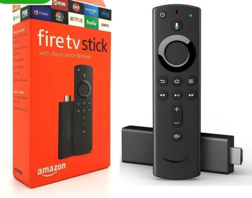Amazon Fire TV Sticks 4K Streaming Device with Alexa Voice Remote (Lot Of 2) NEW