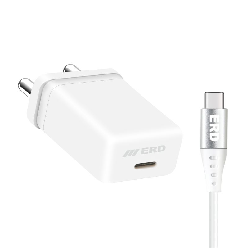 TC-132 25W USB-C PD Charger with USB-C to C Cable