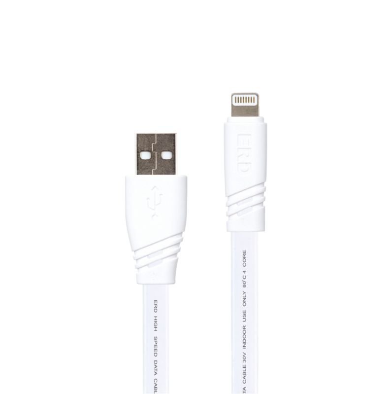 UC 272 Portable Flat Lightning Data Cable