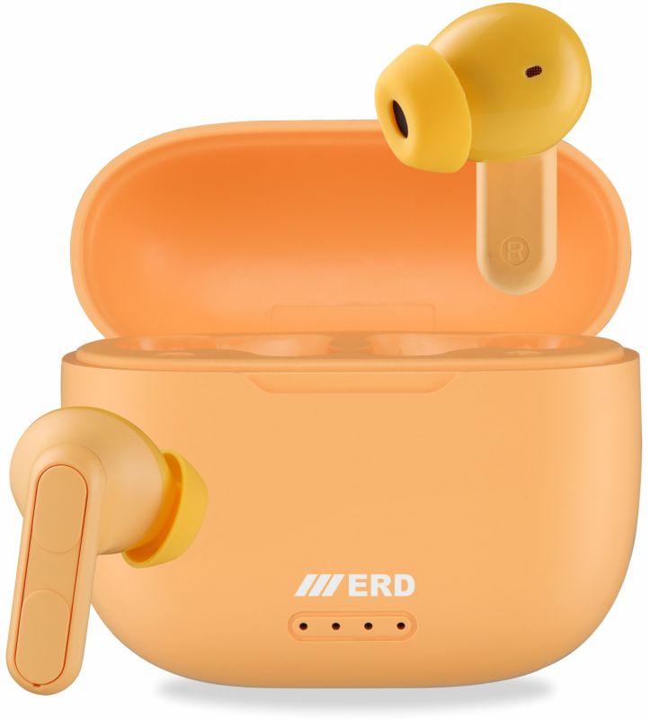 Wireless Earbuds TWS-17 Orange Yellow for Personal Use