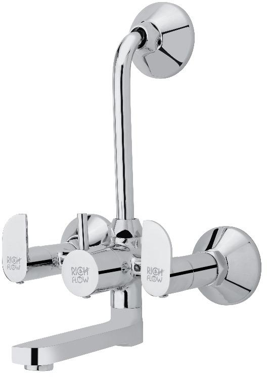 Brass Alive Wall Mixer Tap for Kitchen, Bathrooms