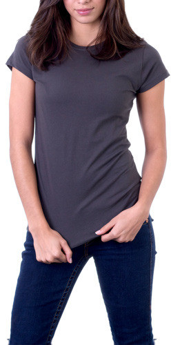 Plain Cotton Ladies Crew Neck T-Shirt, Sleeve Style : Short Sleeve