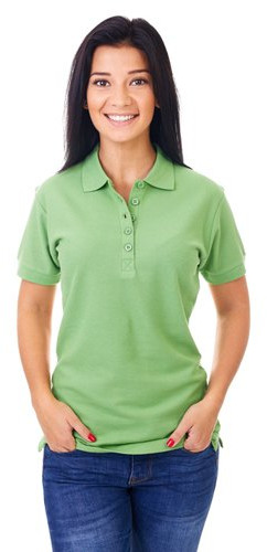 Cotton Ladies Polo T-Shirt, Sleeve Style : Half Sleeve
