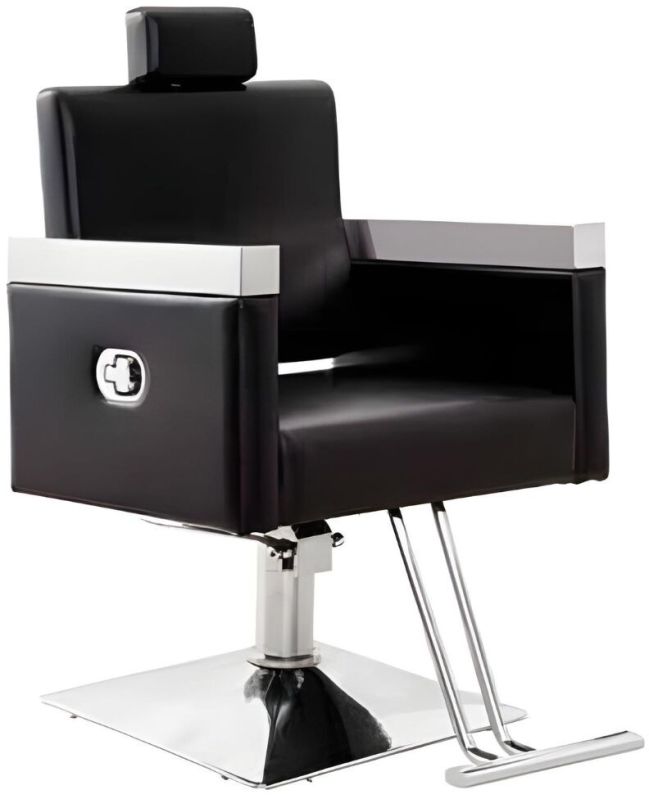 Steel Polished Metal Plain Professional Salon Chair For Banquet, Home, Hotel, Office, Restaurant