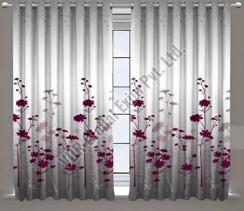 Polyester Printed Curtains, for Window, Feature : Easily Washable