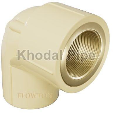 Flowton CPVC Brass Elbow, for Gas Fittings, Water Fittings
