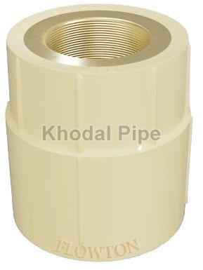 Off White CPVC Brass Reducer Socket, for Plumbing Use