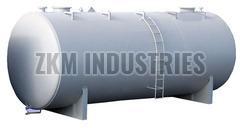 Horizontal Coated Stainless Steel Acid Storage Tank, for Industrial, Capacity : 5000-10000L