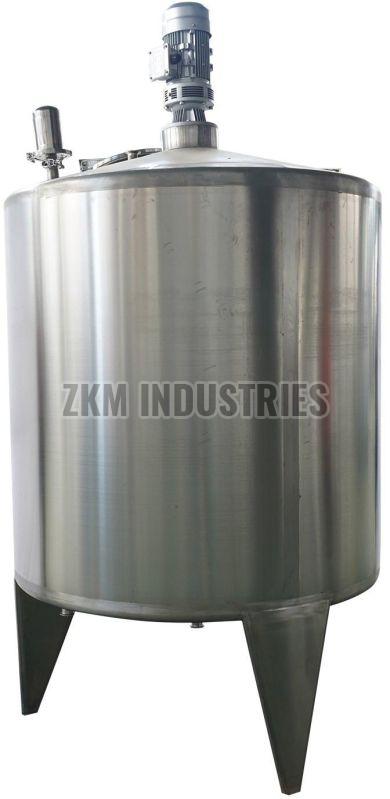 Polished Stainless Steel Oil Mixing Tank, for Industrial