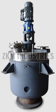 Stainless Steel Jacketed Mixing Tank, Storage Material : Chemicals/Oils