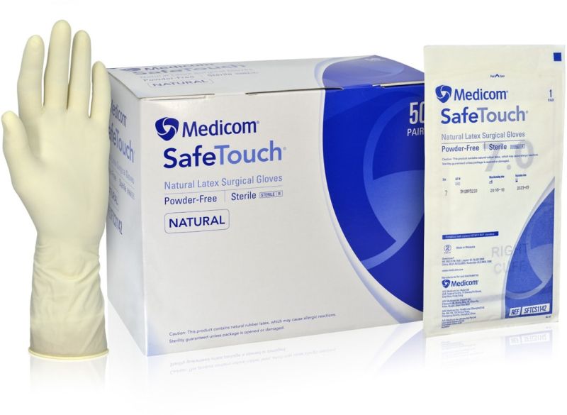 Medicom Latex Disposable Medical Gloves, Certification : CE Certified, ISO 9001:2008