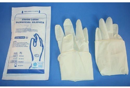 Indian latex surgical gloves sterile