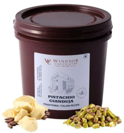 Windsor Chocolatier Pistachio Gianduja for Human Consumption