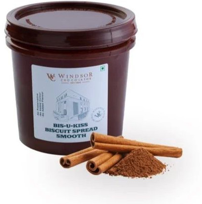 Windsor Chocolatier Spread Biscuit Smooth, Packaging Type : Plastic Container