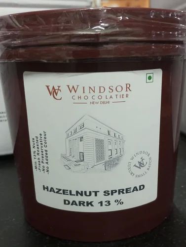 Windsor Chocolatier Spread Hazelnut Cocoa Dark, Packaging Type : Plastic Container