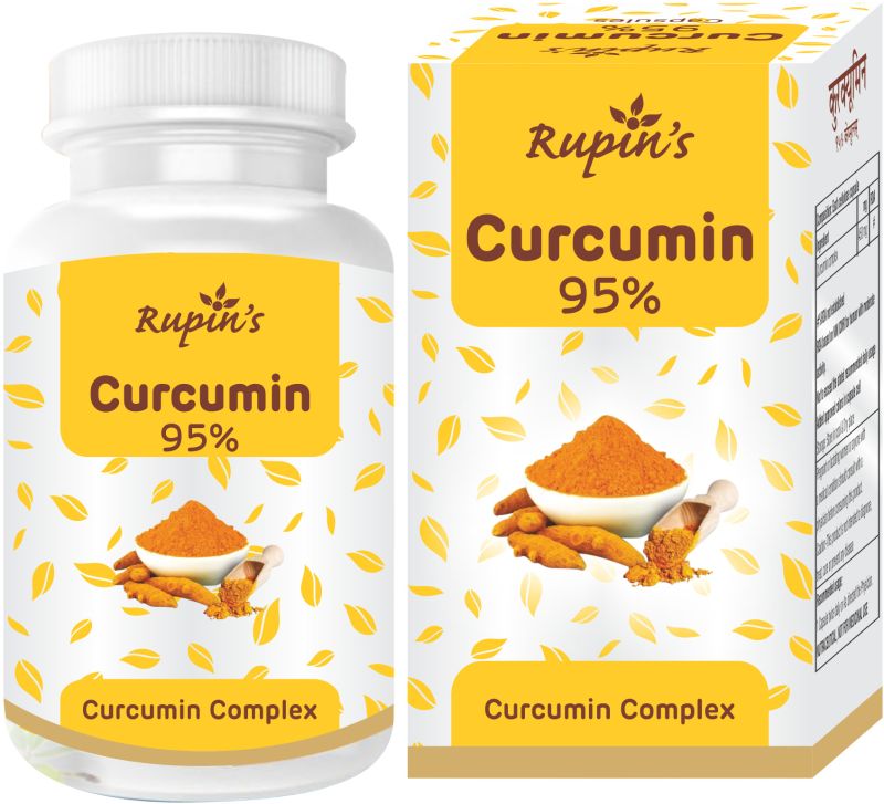 Rupin Curcumin 95% Capsules for Human Consumption