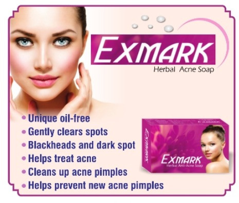 Exmark Herbal Acne Soap for Skin Care, Personal, Bathing