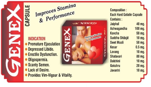 Genex Capsule for Human Consumption