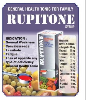 Rupitone Syrup for Health Supplement