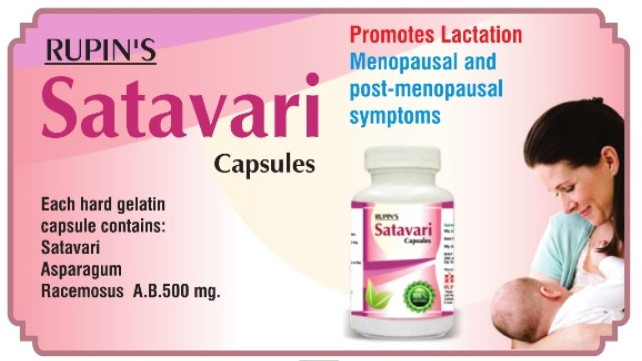 Herbal Satavari Capsules for Human Consumption