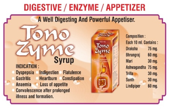 Rupin Tonozyme Syrup for Human Consumption