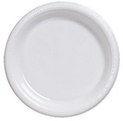 Plain Paper Plate for Event, Party