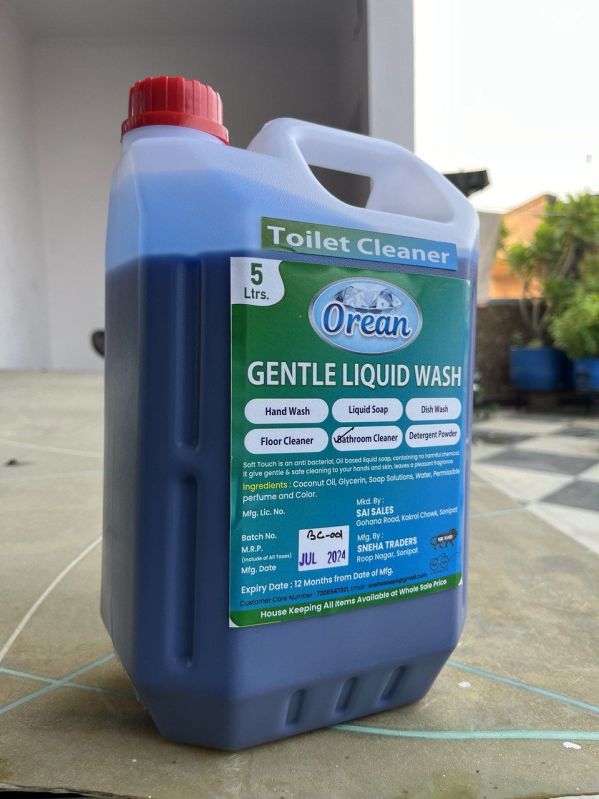 Orean Liquid Toilet Cleaner, Packaging Type : Plastic Bottle