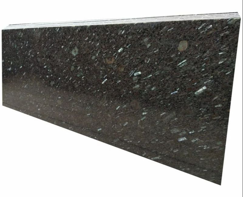 Moon Black Granite Slab for Vases, Vanity Tops, Treads, Steps, Staircases, Staircases 