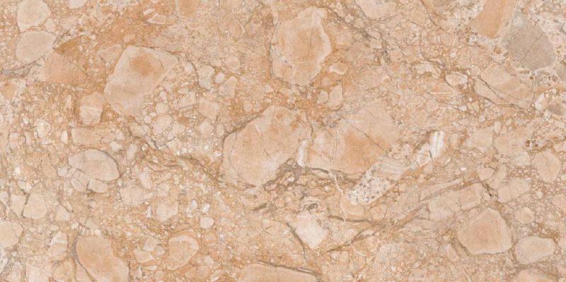 Amber Brown Glossy Collection Vitrified Tile