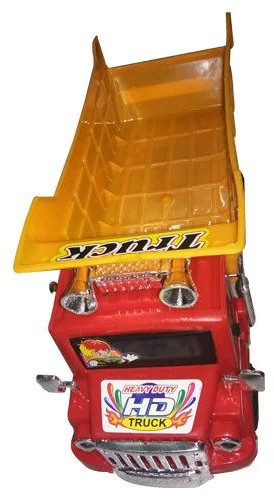 Plastic Kids Dumper Truck Toy, Color : Red, Yellow