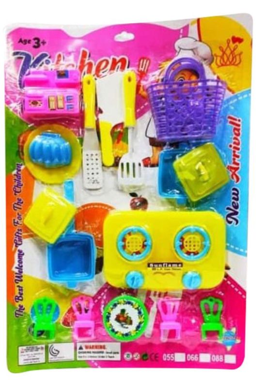 Plastic Toy Kitchen Set