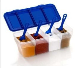 4 Part Container For Kitchen, Capacity : 1000 Ml