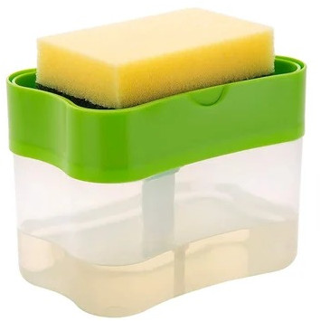 Manual Sponge Holder Soap Dispenser