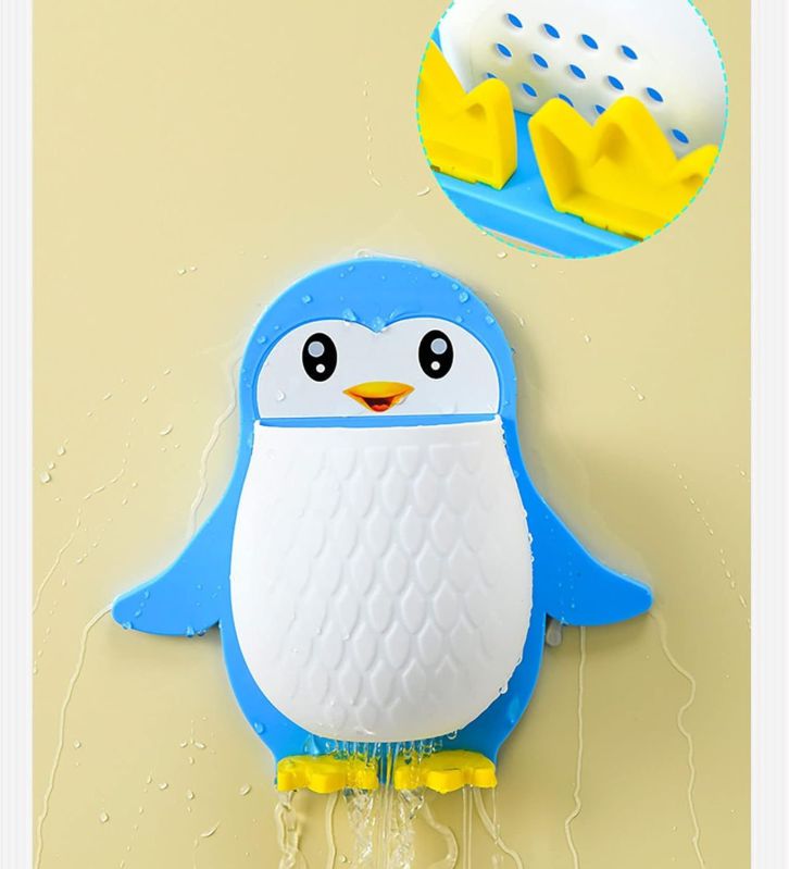 Penguin Plastic Toothbrush Holder, Variety : Wall Hanging