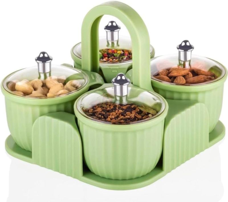 Plastic Dry Fruit Box, Shape : Square