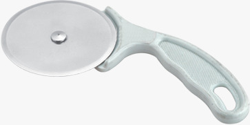 Manual Stainless Steel Pizza Cutter, Handle Material : Plastic