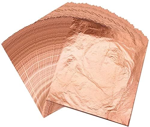 GSWC Mini Copper Leaf Sheets, Packaging Type : Plastic Packet