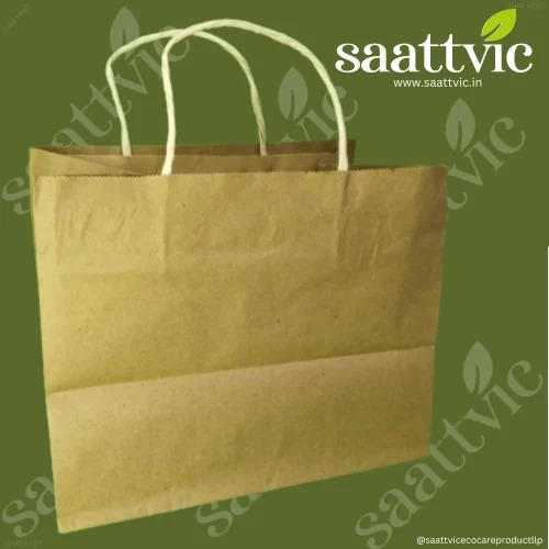 Kraft Paper Shopping Bag, Capacity : 2 - 5 Kg