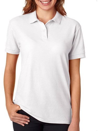 Cotton Ladies Polo T Shirt, Sleeve Style : Short Sleeve