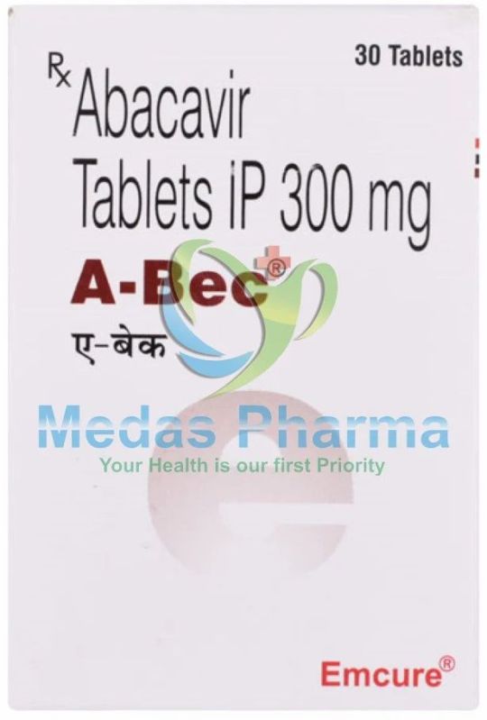 A-Bec 300mg Tablets for HIV infection