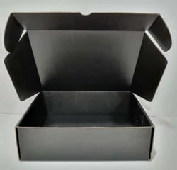 Black Mailer Packaging Box