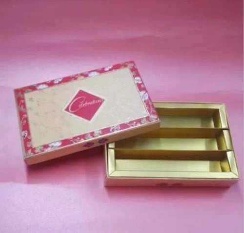 Corrugated Paper Celebration Sweets Packaging Box, Shape : Rectangular