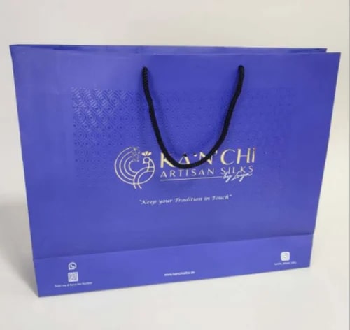 Printed Kanchi Paper Bag for Shopping